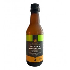 Manuka Kombucha Sparkling Lemon Lime + Honey Tea Drink 350ml